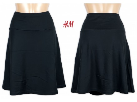 |O| H&;;M zvonasta suknja sa visokim strukom (36 / S)